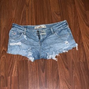 Hollister jean shorts